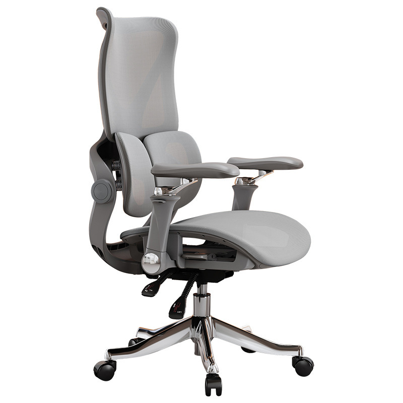 Ergonomic lumbar support office chair, comfortable for long sitting, suitable for home and office, computer chair, not stuffy, gaming chair.