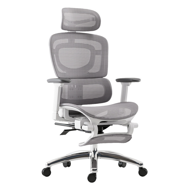 Office chair, home-use comfortable chair for prolonged computer use, ergonomic chair, long-sitting seat, office swivel chair.