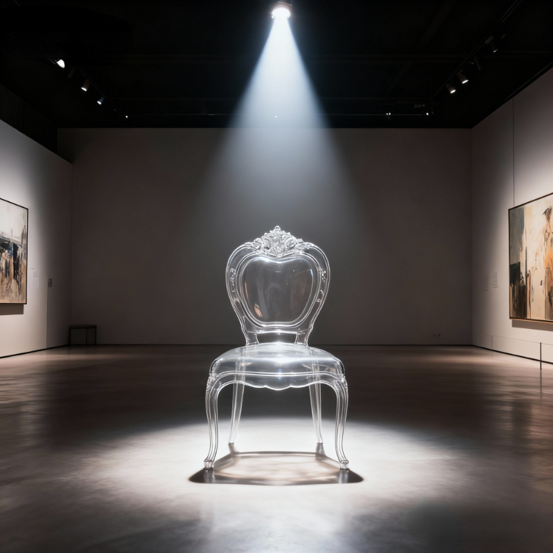 Wedding hotel banquet hall transparent crystal chairs wedding hall acrylic outdoor chairs princess chairs E model