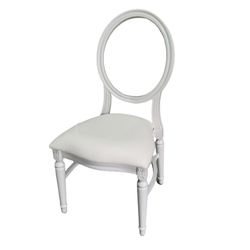 Light luxury style banquet chair, wedding ceremony chair, banquet hall dining chair, hotel and restaurant furniture, metal chair
